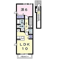 三重県津市栗真町屋町（賃貸アパート1LDK・2階・42.37㎡） その2