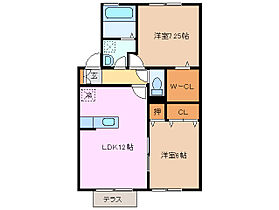 三重県津市上浜町６丁目（賃貸アパート2LDK・1階・59.58㎡） その2