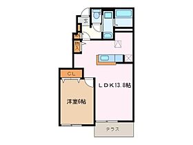 三重県津市藤方（賃貸アパート1LDK・1階・45.89㎡） その2