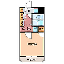 三重県津市一身田中野（賃貸マンション1K・3階・25.92㎡） その2