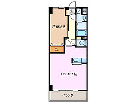 三重県津市城山３丁目（賃貸マンション1LDK・7階・40.84㎡） その2