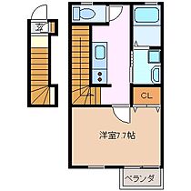 三重県津市川添町（賃貸アパート1K・2階・35.42㎡） その2