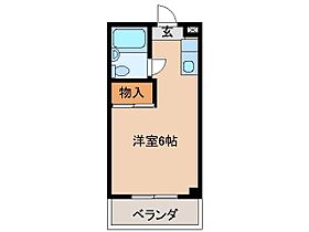 三重県津市江戸橋１丁目（賃貸マンション1R・2階・13.77㎡） その2