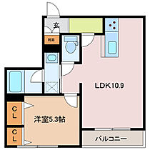 三重県津市栄町４丁目（賃貸アパート1LDK・3階・42.58㎡） その2