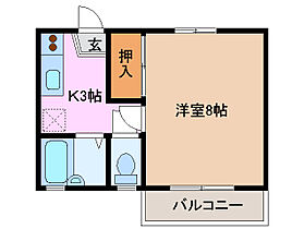 三重県津市栗真町屋町（賃貸アパート1K・1階・24.22㎡） その2