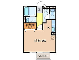 三重県津市高茶屋４丁目（賃貸アパート1R・1階・29.44㎡） その2