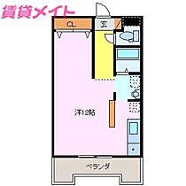 ＳＨＡＬＯＭ　ＳＱＵＡＲＥ  ｜ 三重県津市羽所町（賃貸マンション1R・4階・32.40㎡） その2