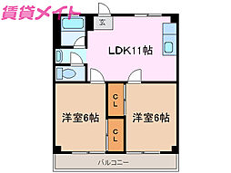 🉐敷金礼金0円！🉐津　IN　COURT　練木