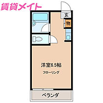 イースト  ｜ 三重県津市江戸橋1丁目（賃貸マンション1R・3階・20.00㎡） その2