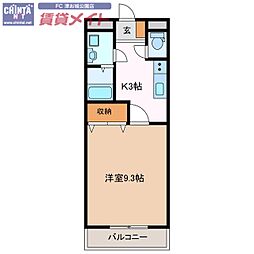 ユースハイム 2階/-