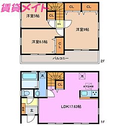 リーブルファイン河芸上野3号棟