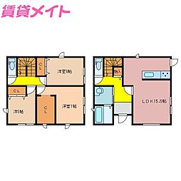 🉐敷金礼金0円！🉐南丸之内戸建て 西