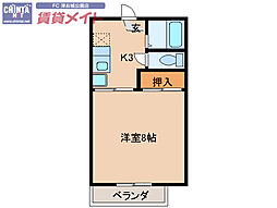 プチ・カトレア 1階/-