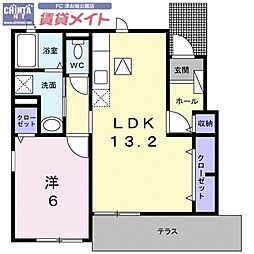 ピース　ガーデン　Ｂ 1階