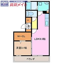 リビングタウンさくらだ 3階/-