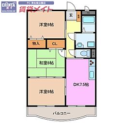 🉐敷金礼金0円！🉐サウスヒルズＢ