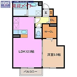 グレイスアベニュー一身田 A 1階