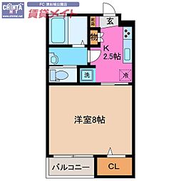 ヴェル ドミール 2階