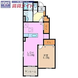 サニースクエアII 1階/-