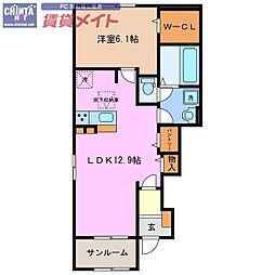 ラフィネ一身田　Ａ