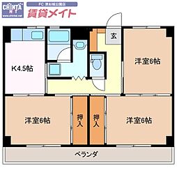🉐敷金礼金0円！🉐ビレッジハウス津2号棟