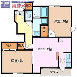 🉐敷金礼金0円！🉐サンライトＭ・Ｋ　I棟
