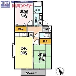 セ・モア A 1階