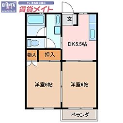 ハイツドヌール B棟 1階