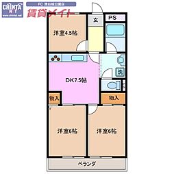 マンションメルヘン 1階/-