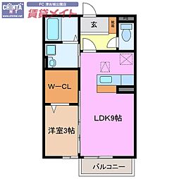 🉐敷金礼金0円！🉐楽園　Ｂ