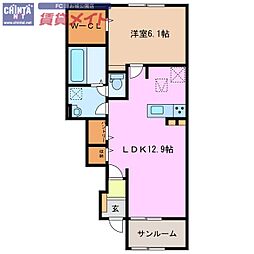 グランツ南新町　Ｂ 1階