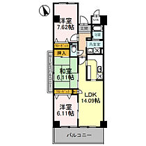 ラ・メゾンMSII  ｜ 大阪府河内長野市中片添町（賃貸マンション3LDK・6階・70.84㎡） その2