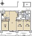 井口台パークヒルズ参番館4階7.5万円