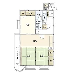 間取図画像 3LDK