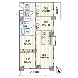 間取図画像 4LDK