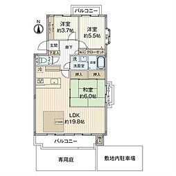 間取図画像 3LDK