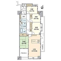 間取図画像 4LDK