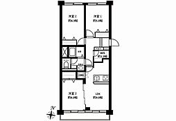 間取図画像 3LDK