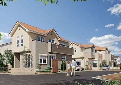 外観：■省エネ基準適合住宅、耐震等級3のお家です♪♪　　■外観イメージのデザインから、お客様にてデザイン可能ですよ♪♪