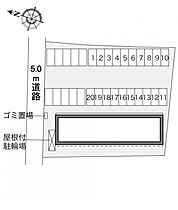 レオパレスブルューテブルューテ 203 ｜ 広島県福山市駅家町大字近田（賃貸アパート1K・2階・28.02㎡） その3