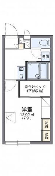 レオパレス東手城 ｜広島県福山市東手城町2丁目(賃貸アパート1K・2階・22.02㎡)の写真 その2