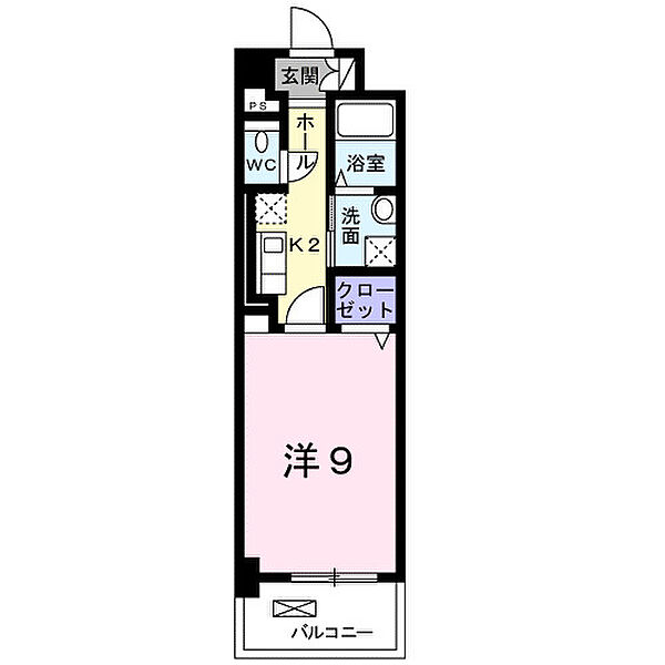 ラフィネ　ロジュマン ｜広島県福山市川口町1丁目(賃貸マンション1K・5階・30.46㎡)の写真 その2