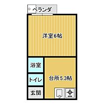 延近ビル 202 ｜ 広島県福山市南町16-1（賃貸マンション1DK・2階・27.40㎡） その2