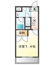 フォックスレイク　マンション  ｜ 広島県福山市御幸町大字上岩成（賃貸マンション1K・5階・25.20㎡） その2