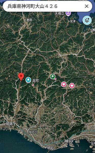 地図を拡大表示