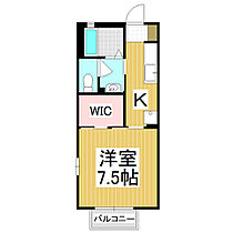 ディアスベアートB棟  ｜ 長野県塩尻市大字広丘吉田（賃貸アパート1K・1階・28.45㎡） その2