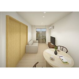 五月の風 1階1LDKのリビング/ダイニング