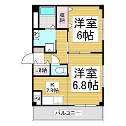 ビラールMK 2Kの間取図画像