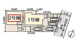 八潮市木曽根4期　全2棟　2号棟