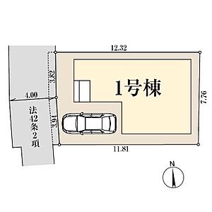 間取り：区画図